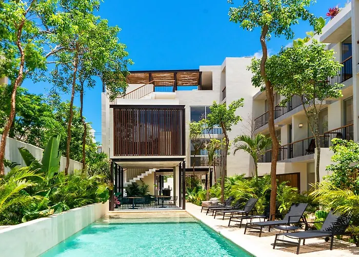 Private Rooftop Studio With Pool - Tulum La Veleta - A307