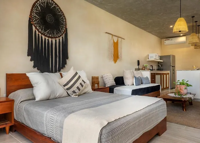 Private Rooftop Studio With Pool - Tulum La Veleta - A307